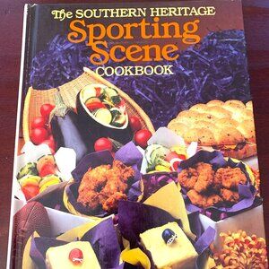 Vintage Cookbook 'Sporting Scene' by The Southern Heritage Cookbook Series